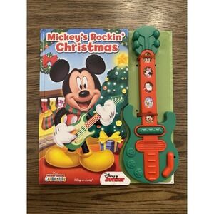 NEW Disney Mickey Mouse Clubhouse Mickeys Rockin Christmas Interactive Song Book
